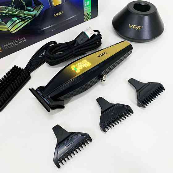 Універсальна машинка для стрижки голови та бороди VGR V-992, Машинка для стрижки волосся міцна RE-23 Івано-Франківськ