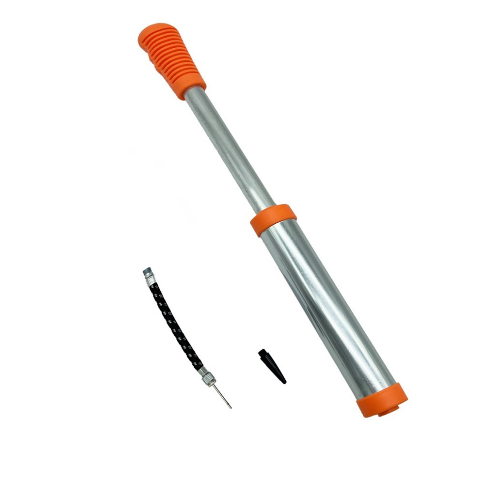 Насос ручний для м'ячів, надувних виробів Pump NE-P-20R червоний Вінниця - фото 2