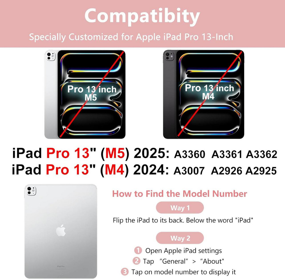 Чехол с клавиатурой для iPad Pro 13