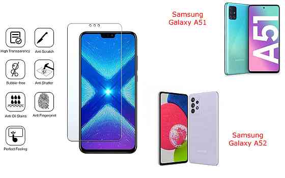 Защитное стекло NeoGlass для Samsung Galaxy A51, Galaxy A52 – ультрапрозрачное и устойчивое Киев