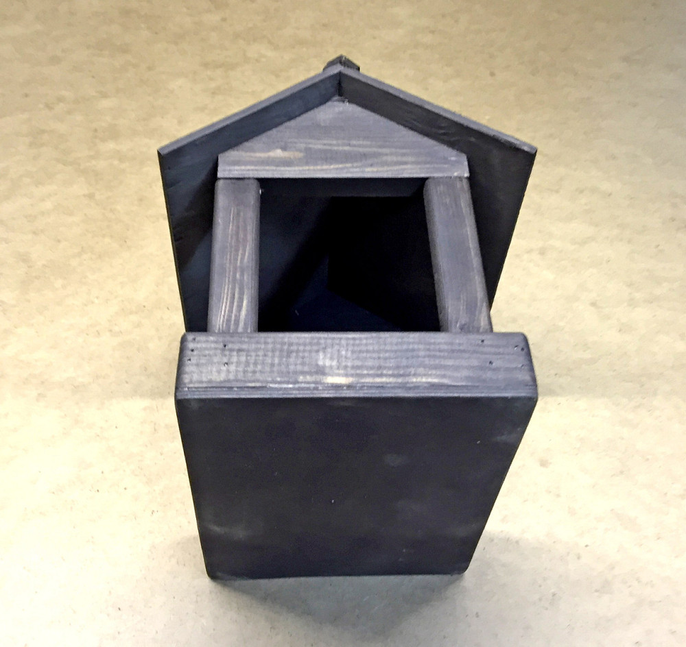 Годівниця садова для птахів "Малинівка" венге Миколаїв - фото 5