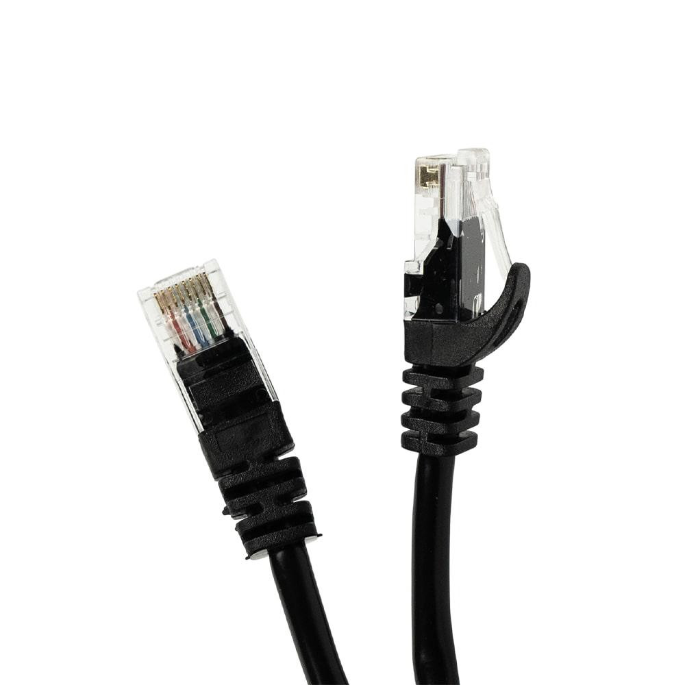 Патч-корд мережевий Trinix UTP, RJ-45, CAT.5 7.5m Black (73-00632) Київ - фото 2
