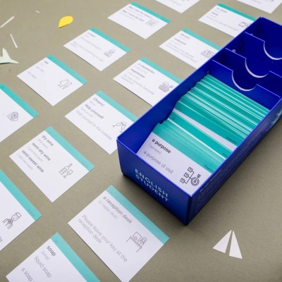 Обучающий набор English Student Карточки для изучения английского языка Travel English Для путешествий , украинский (59123280) Винница - изображение 5