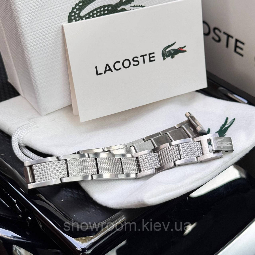 Мужской стильный браслет Lacoste, Лакоста (40192) Киев - изображение 2