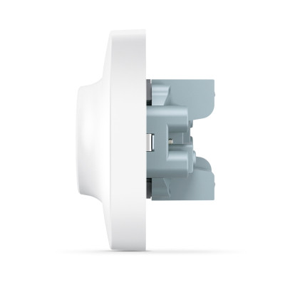 Розетка Videx BINERA 2ая із заземленням (VF-BNSK2G-W) Вінниця - фото 3