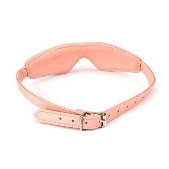Маска на очі Liebe Seele Dark Candy Pink Blindfold, щільне прилягання, регульована Sex Aura Київ