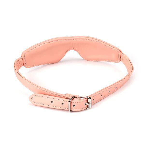 Маска на очі Liebe Seele Dark Candy Pink Blindfold, щільне прилягання, регульована Sex Aura Київ - фото 3