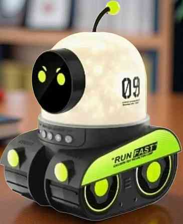 Проектор нічник робот з bluetooth музичний led акумуляторний. Київ