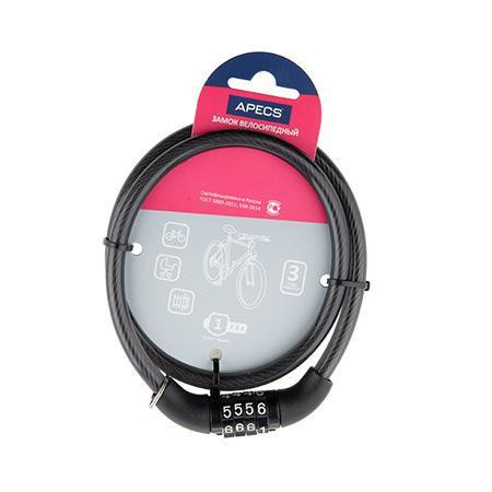 Замок велосипедний APECS PD-82-65CM-CODE Харків - фото 1