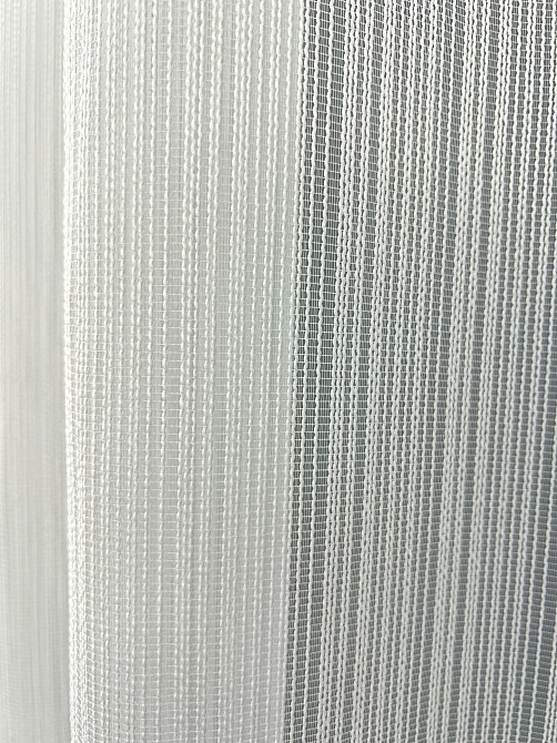 Тюль VR-Textil 2067т Живые нити однотонный Молочный 400х270 см (42-1282) Киев - изображение 5