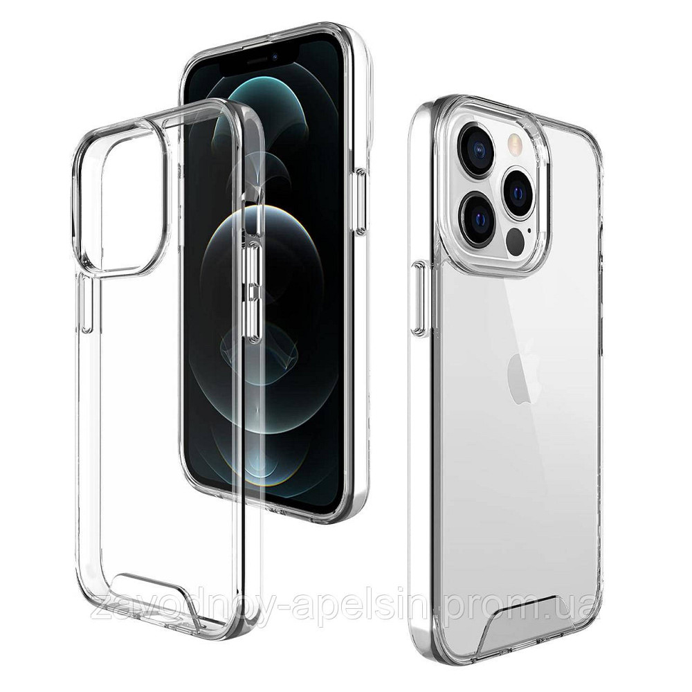 Iphone 15 Pro Прозрачный чехол Space (TPU+PC) Одесса - изображение 1