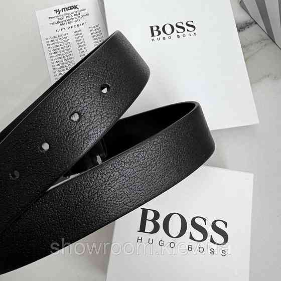 Мужской кожаный пояс Hugo Boss (215) Киев