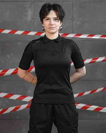 Жіноче поло black НП4951 Київ