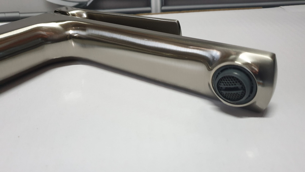 Змішувач для раковини високий Volle SOLO cepillado níquel нікель 1510.011302 Київ - фото 6