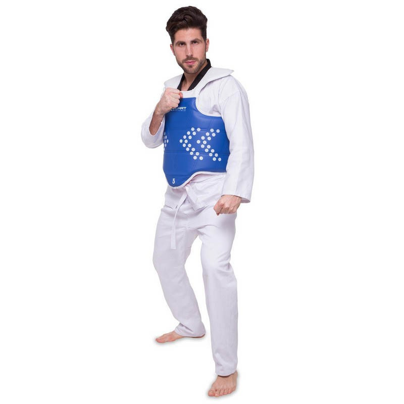 Защита корпуса и ключицы (жилет) двусторонняя Zelart BO-0030 размер 0-5 два цвета Защита для боевых искусств Киев - изображение 6