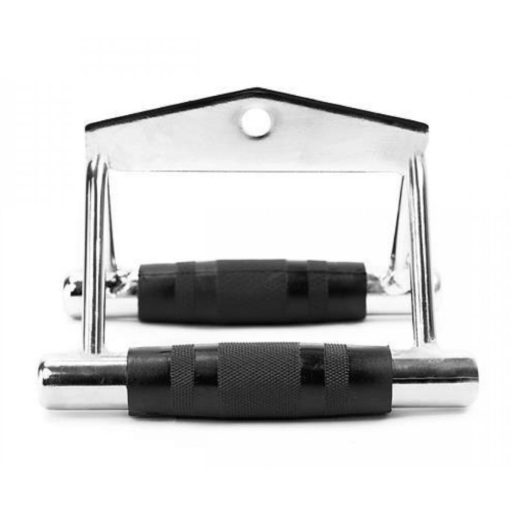 Ручка для тяги York Fitness з паралельним вузьким хватом, хром Киев - изображение 4