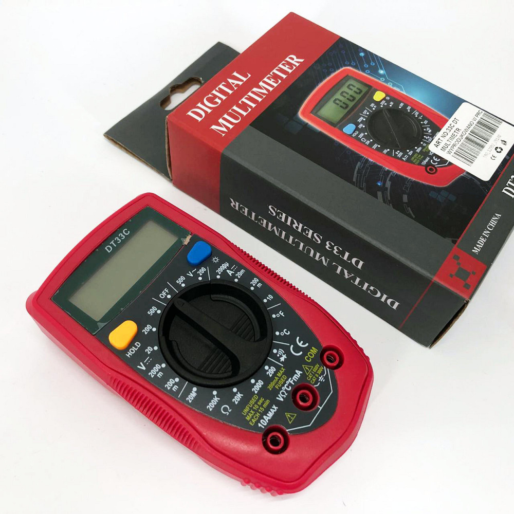 Мультиметр для автомобиля 33 C DT DIGITAL, Современные цифровые мультиметры, XA-771 Тестер профессиональный Киев - изображение 6