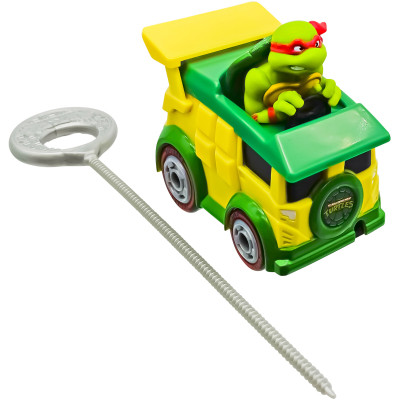 Ігровий набір Funrise TMNT Черепашки-ніндзя класичні Гонщик з лаунчером Рафаель (71020) Вінниця - фото 1