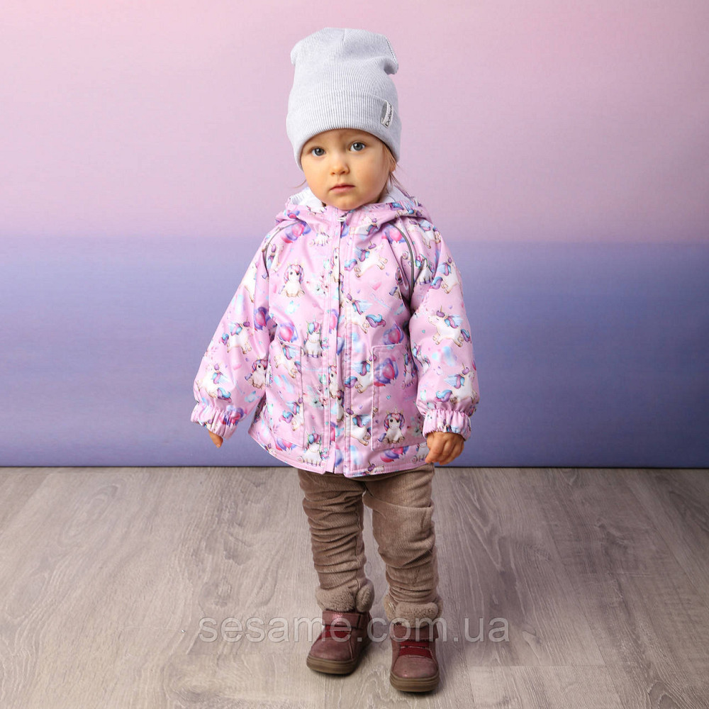 Дитяча Куртка-парку демісезонна Єдинороги Харків - фото 5