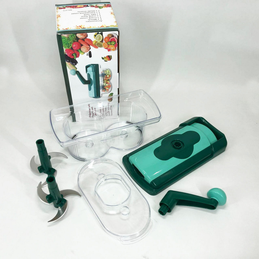 Різальниця для овочів Nicer Dicer Twist, Овочерізка для дачі, Ручний MB-974 подрібнювач продуктів Київ - фото 6