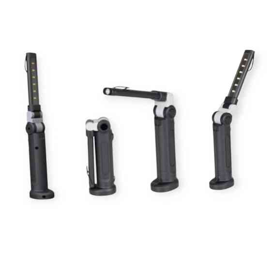 Ліхтар інспекційний багатофункціональний 6+1 led 3w акб, магніт, зачіп, usb заряд, складаний Мукачево