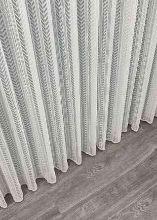 Тюль жаккард цвет молочный 1993т Киев