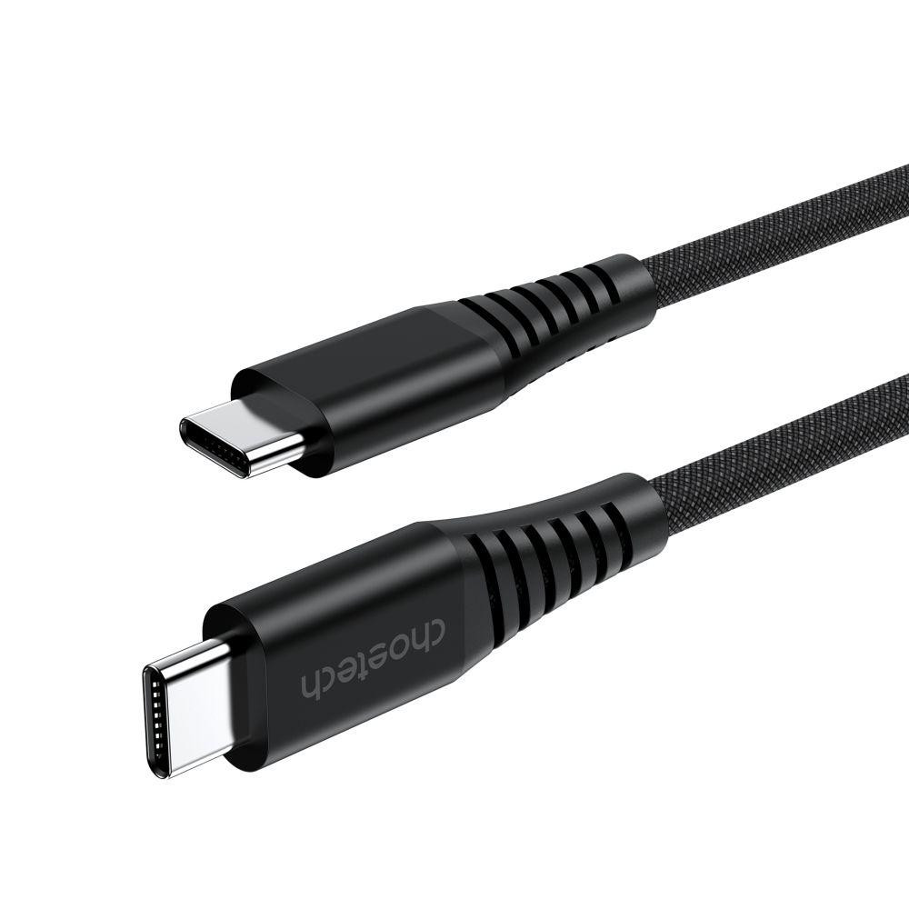 Кабель Choetech ХСС-1051 Black USB-C to USB-C Magnetic PD3.1 240W 1.8m (43-00127) Киев - изображение 10