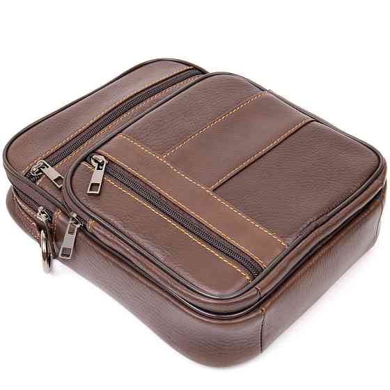 Мессенджер чоловічий Vintage 20434 Коричневий Київ