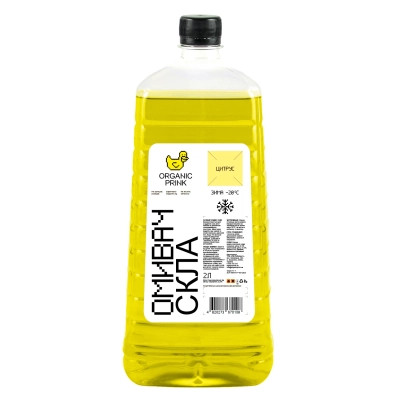 Омыватель автомобильный ORGANIC PRINK -20 °С "Цитрус" 2 л (012032) Винница - изображение 1