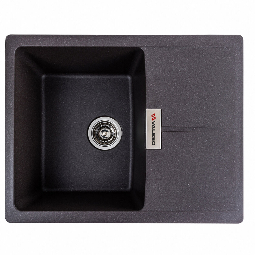 Гранітна мийка для кухні VALESO 6250 ZIRKONE матовий Гренадін Коломия - фото 1