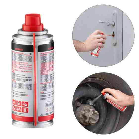 Мастило проникаюче, універсальне, аерозоль, 100 мл INTERTOOL FS-4010 Київ