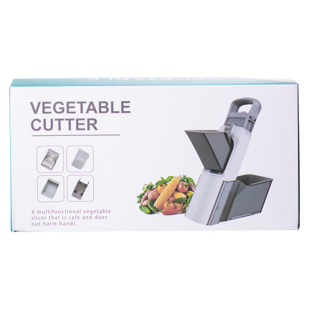 Ding Lanfang Овочерізка ручна універсальна з контейнером 19×12.5×34 см слайсер для овочів кухон Київ - фото 10