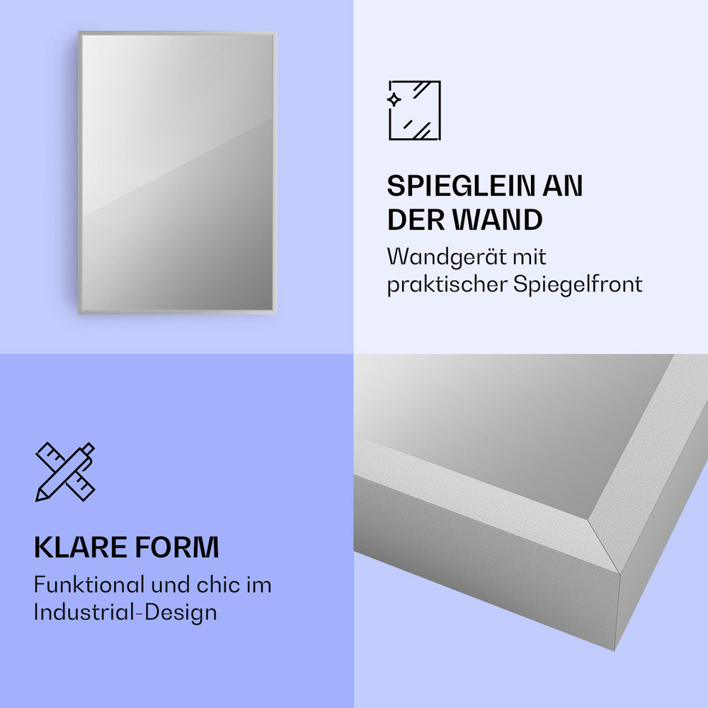 La Palma 750 умный обогреватель 2-в-1 инфракрасный конвектор 85x60см 750Вт переднее зеркало 750Вт (60 x 85 см) Ровно - изображение 3