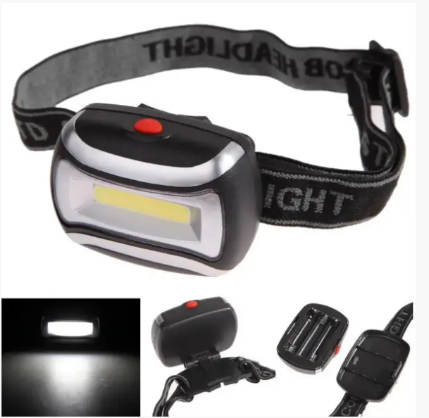 Налобний ліхтар COB HEADLIGHT BLL-2016 3.7V з яскравим освітленням, регульованим ремінцем та зручним корпусом для роботи Одеса - фото 10