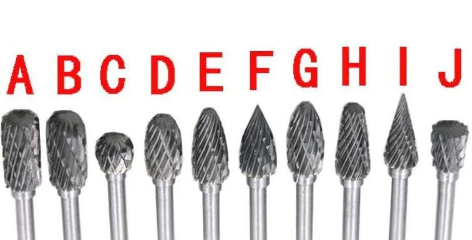 Набір борфрез по металу для гравера Dremel, 10 шт Винница - изображение 3