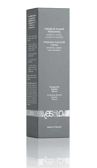 Крем для мастурбации YESforLOV PERSONAL PLEASURE CREAM 50 мл, усиливает эрекцию, экстракт кордицепса Киев - изображение 3
