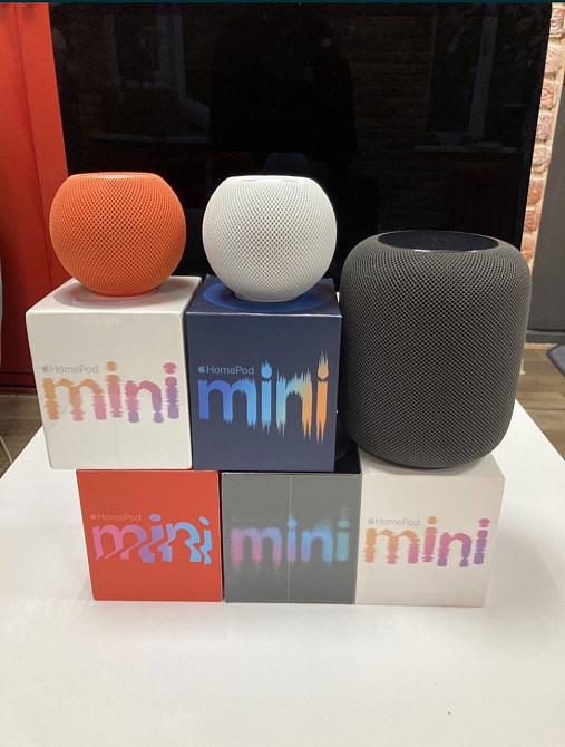 Новые Homepod mini MY5G2/MY5H2 White Space Gray . Харьков - изображение 1