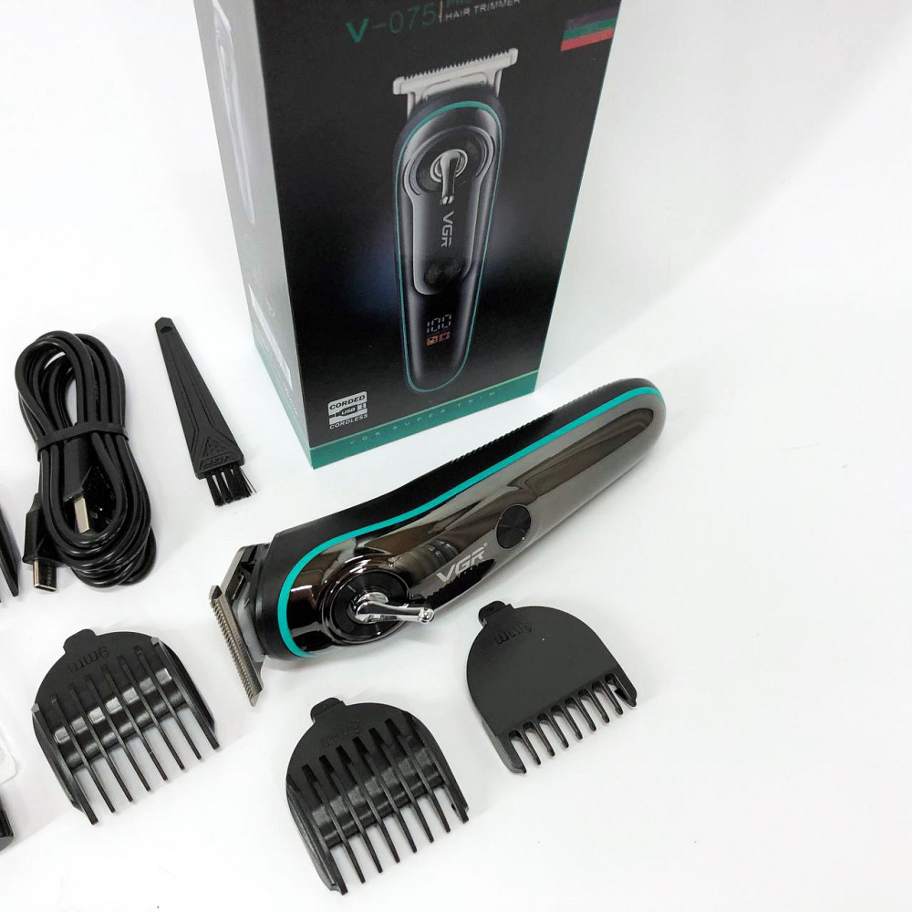 Електромашинка для волосся VGR, Машинка для стрижки на акумуляторі Машинка стрижки від акб VN-53 Львів - фото 2