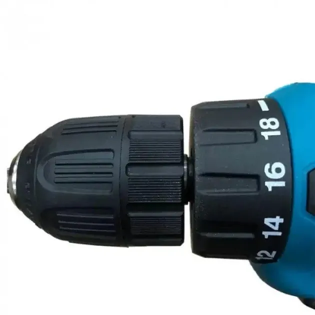 Акумуляторний шуруповерт 12V з набором інструментів, 18 режимів, 1 акумулятор, кейс для транспортування Київ - фото 2