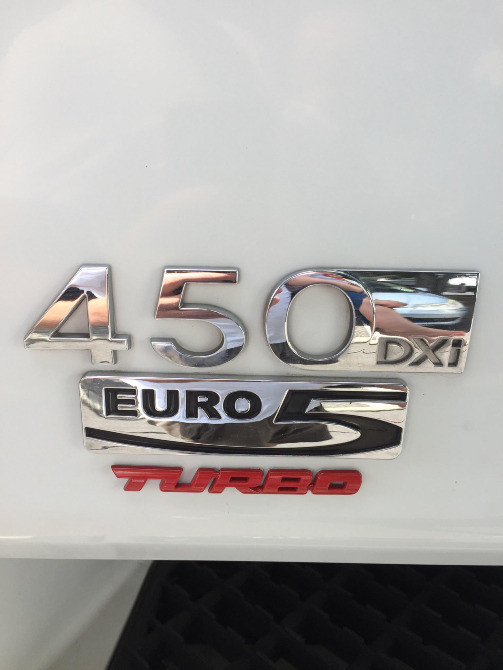 Наклейка на авто Turbo Червона Металева турбо Київ - фото 5