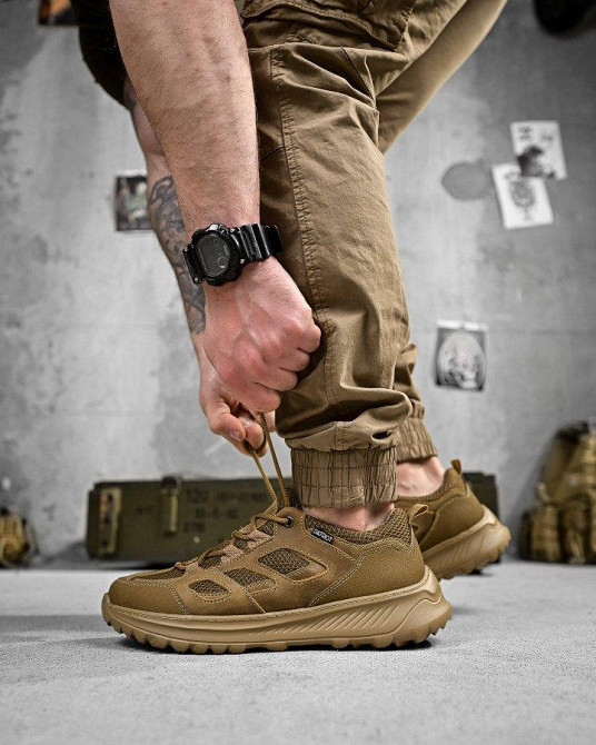 Літні тактичні кросівки PARTIOT кайот ДЛ6468 Одеса - фото 9