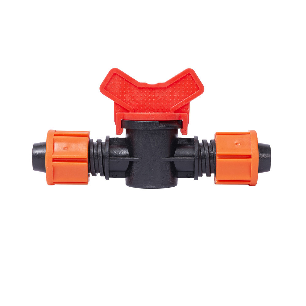 Кран для капельной ленты Ø16мм проходной FLORA (5079474) Ровно - изображение 1