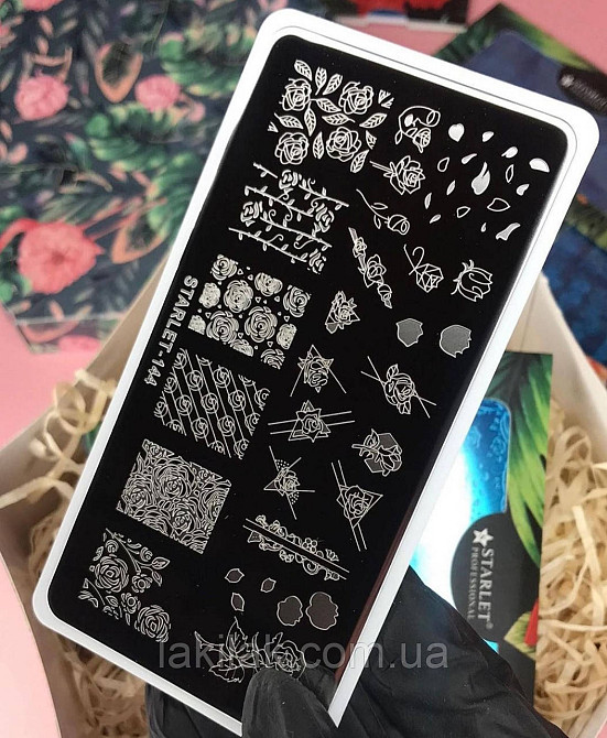 Пластина 144 для стемпінгу Starlet Professional (12х6см) Херсон - изображение 1