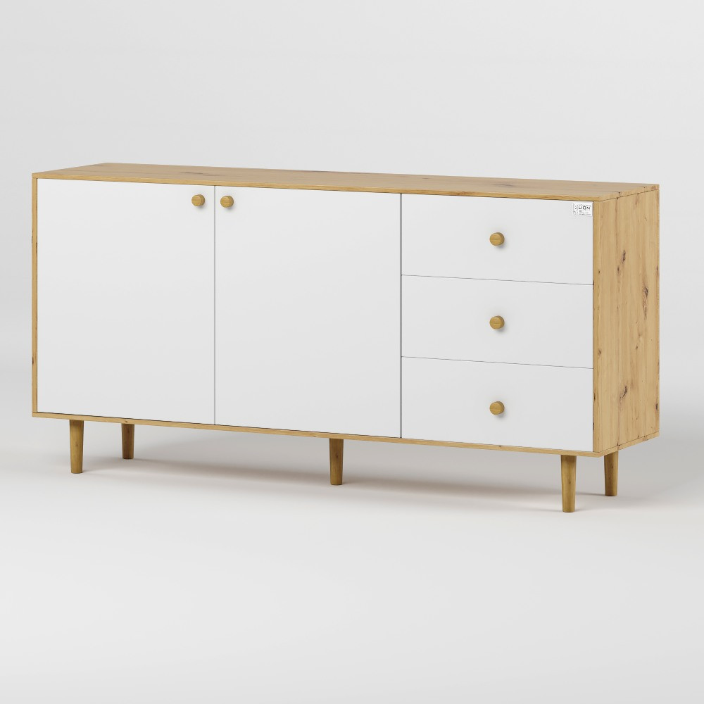 Комод LION Хьюге-5 Дуб Артизан/Німфея альба (LION-041010) Львів - фото 2