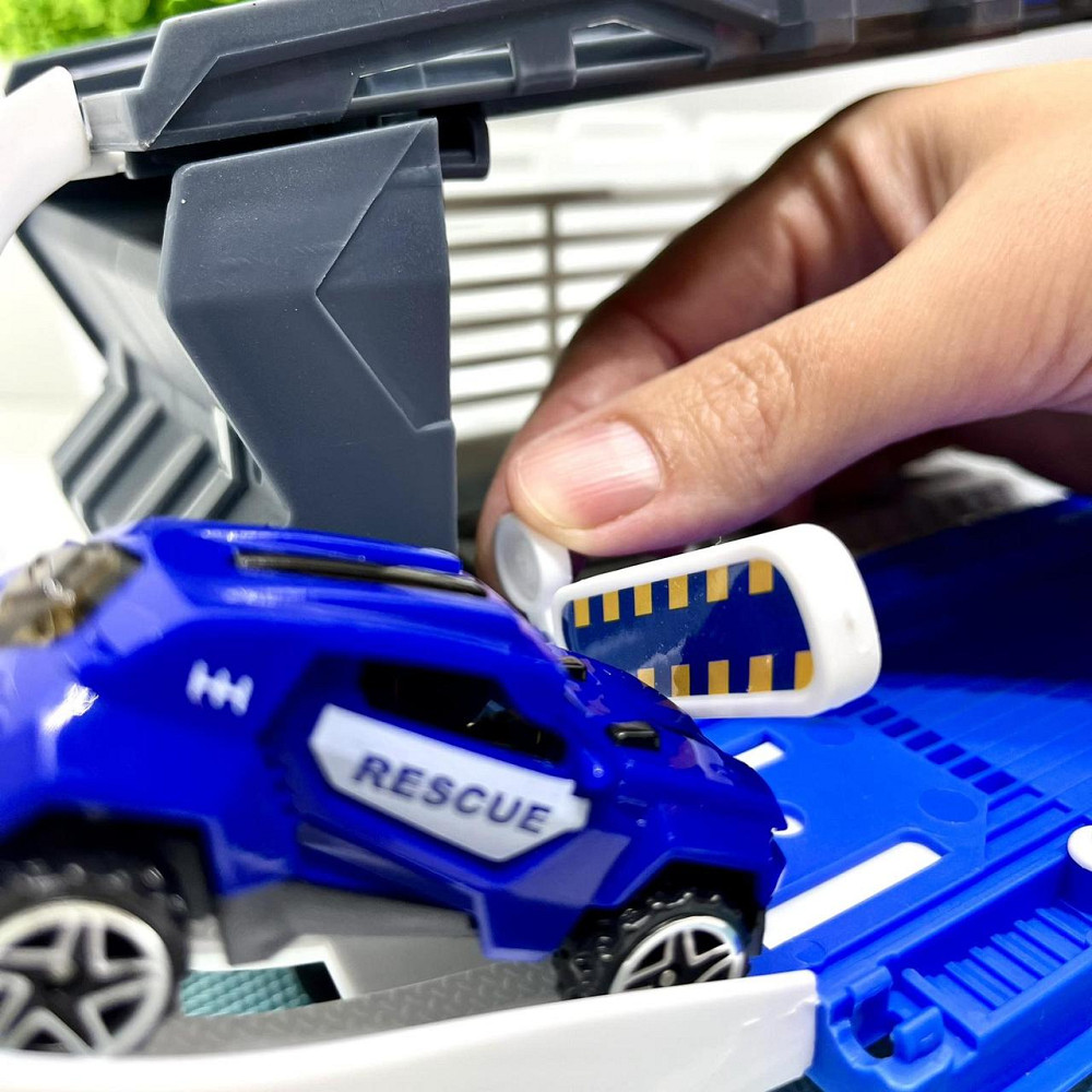 Трейлер-гараж довжина 43 см транспорт 4 шт (P924-A) Чернігів - фото 8