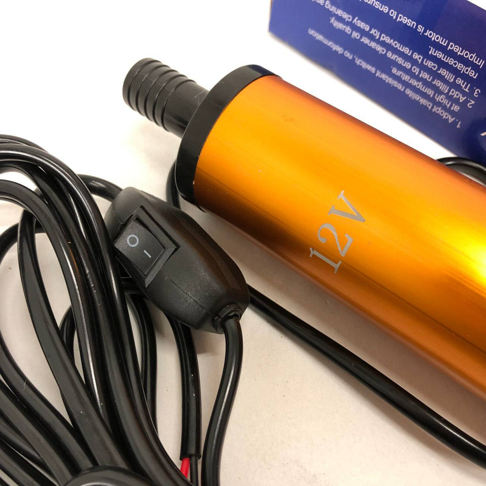 Переносной насос для топлива 12В 12v 12л/мин, Дизельный насос погружной , Помпа RD-420 перекачивания солярки Киев - изображение 8