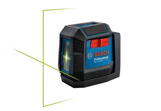 Лазерный нивелир Bosch GLL 12-22 G Professional, зеленый луч, 12 м, IP55, чехол Киев