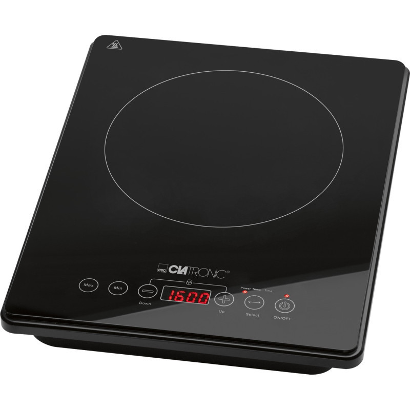 Одноконфорочна індукційна плита з 10 рівнями Clatronic EKI (3569) 2000 Вт Нововолинськ - фото 1