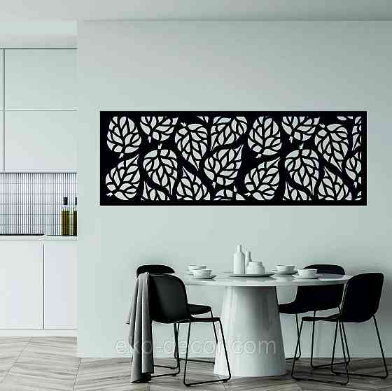 Декоративне настінне Панно «Листя» Декор на стіну Київ