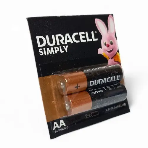 Батарейка AA Duracell Simply 1.5В для пультів та іграшок Київ
